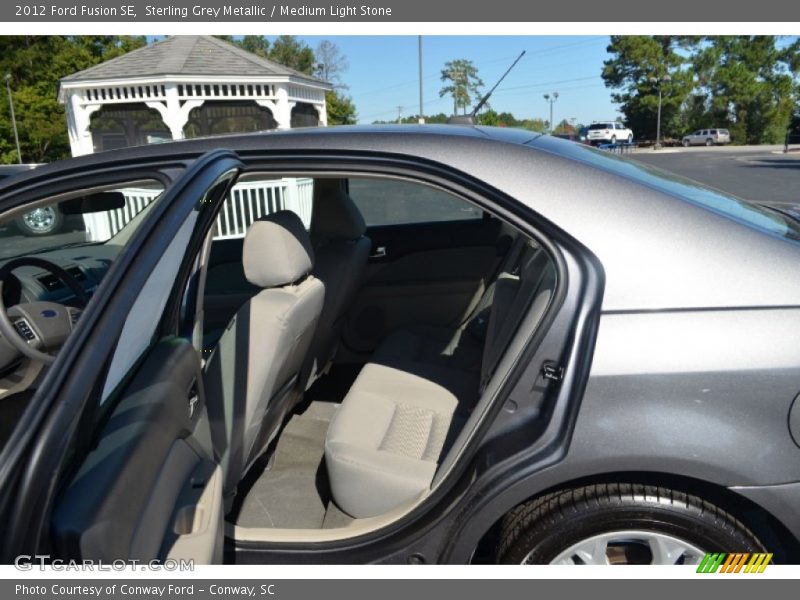 Sterling Grey Metallic / Medium Light Stone 2012 Ford Fusion SE