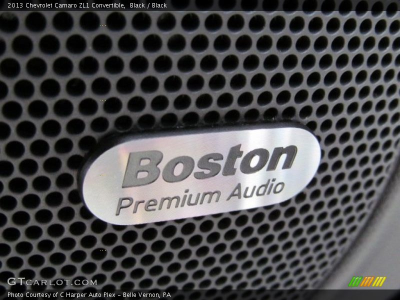 Audio System of 2013 Camaro ZL1 Convertible