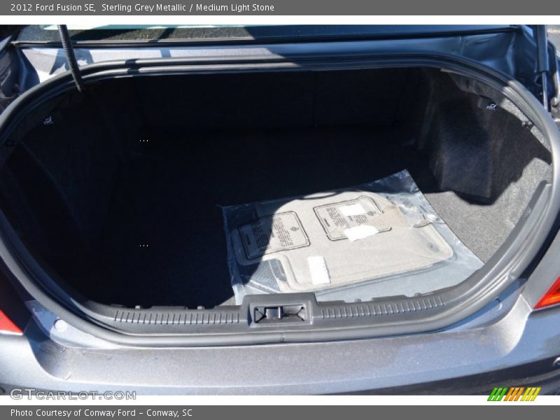 Sterling Grey Metallic / Medium Light Stone 2012 Ford Fusion SE
