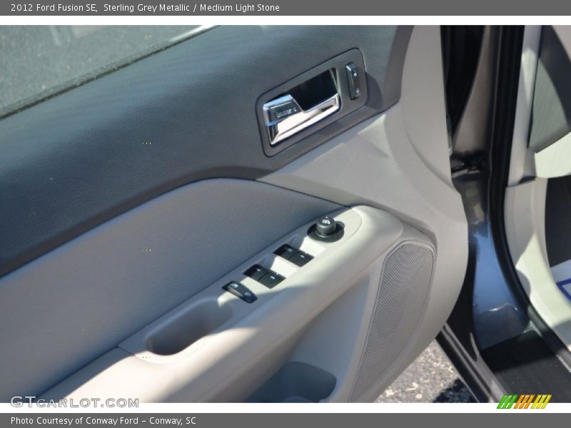 Sterling Grey Metallic / Medium Light Stone 2012 Ford Fusion SE