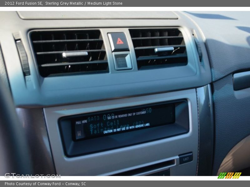 Sterling Grey Metallic / Medium Light Stone 2012 Ford Fusion SE