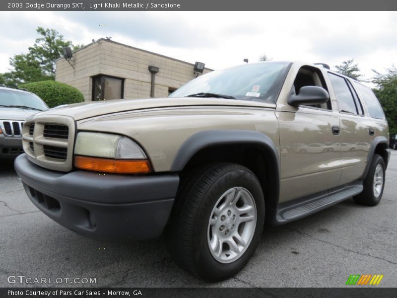 Front 3/4 View of 2003 Durango SXT