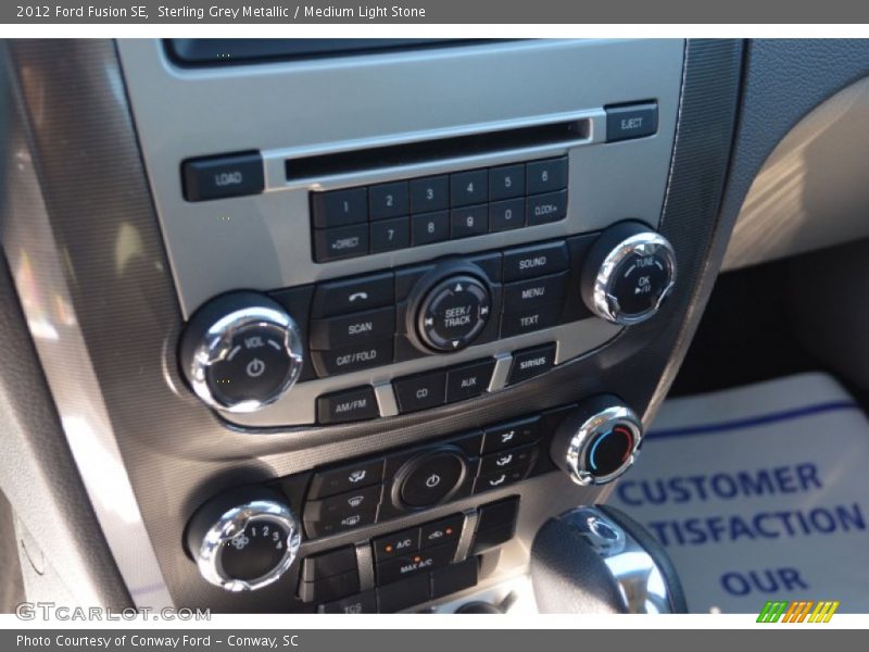 Sterling Grey Metallic / Medium Light Stone 2012 Ford Fusion SE