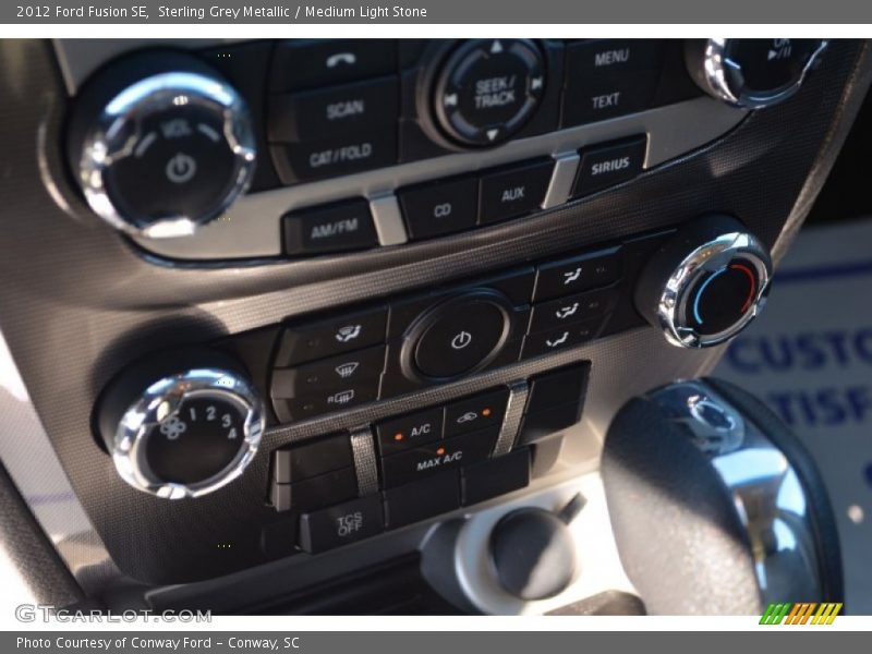 Sterling Grey Metallic / Medium Light Stone 2012 Ford Fusion SE