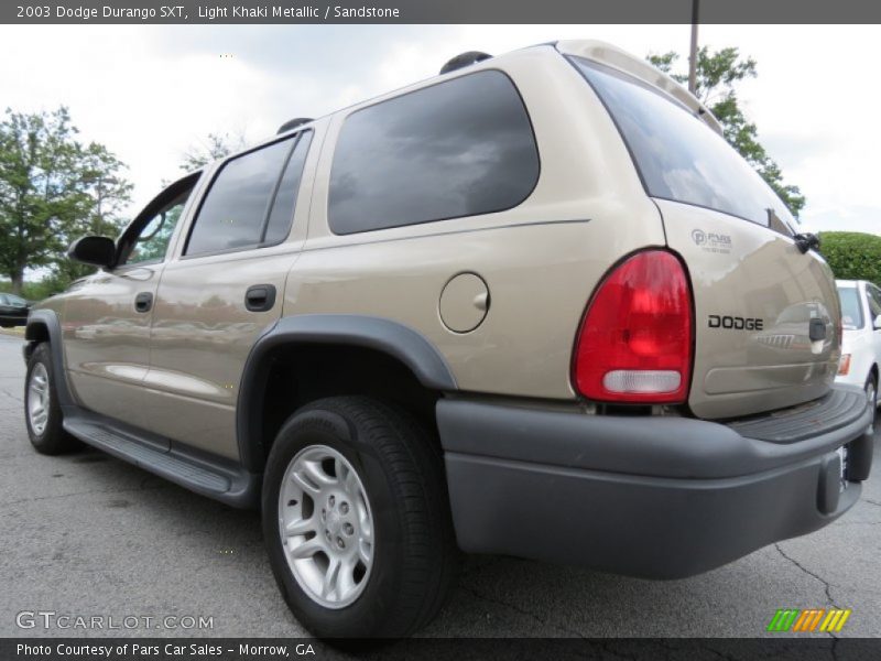  2003 Durango SXT Light Khaki Metallic