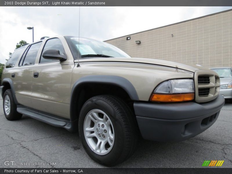 Light Khaki Metallic / Sandstone 2003 Dodge Durango SXT