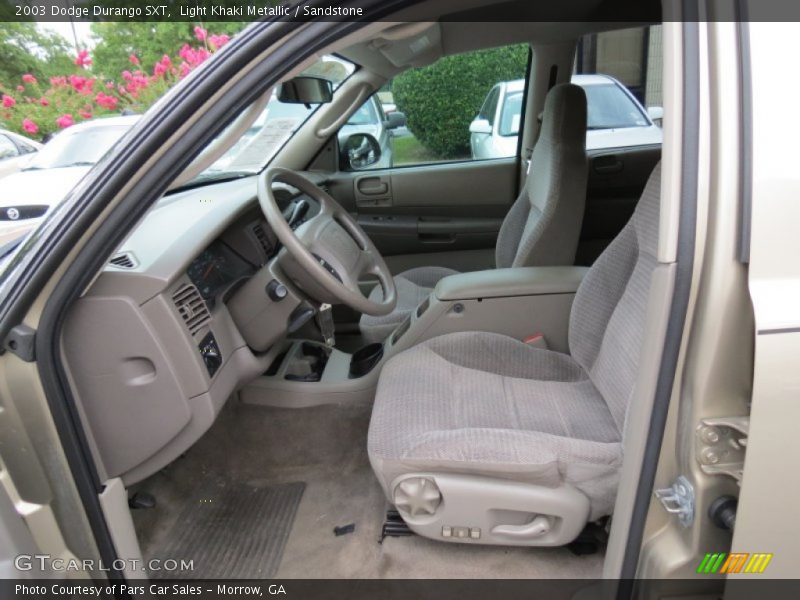 Light Khaki Metallic / Sandstone 2003 Dodge Durango SXT