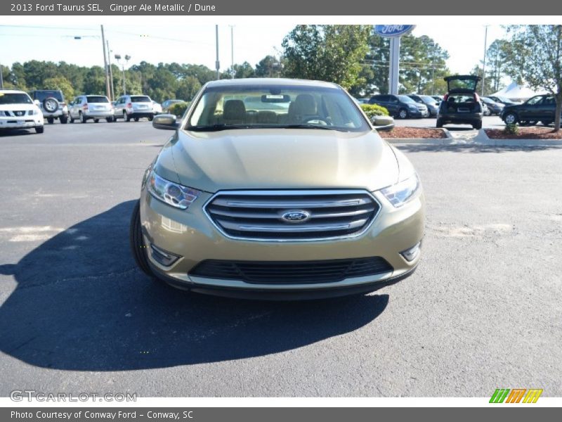 Ginger Ale Metallic / Dune 2013 Ford Taurus SEL