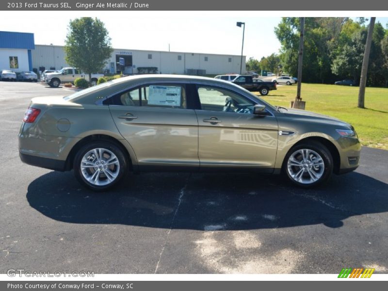 Ginger Ale Metallic / Dune 2013 Ford Taurus SEL