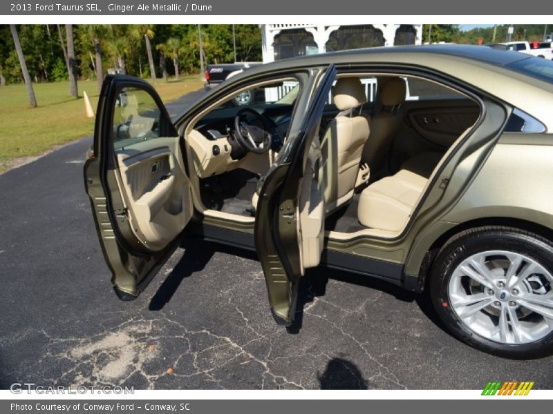 Ginger Ale Metallic / Dune 2013 Ford Taurus SEL