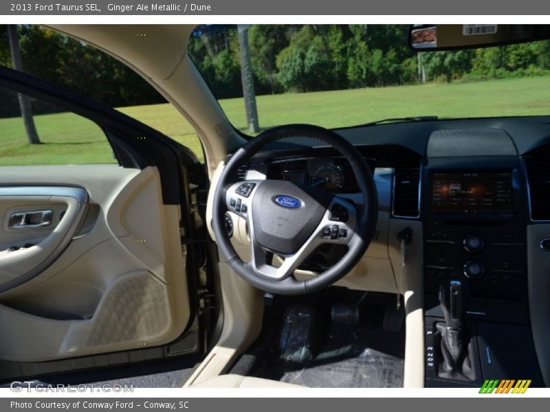 Ginger Ale Metallic / Dune 2013 Ford Taurus SEL