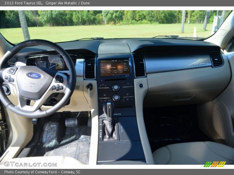 Ginger Ale Metallic / Dune 2013 Ford Taurus SEL