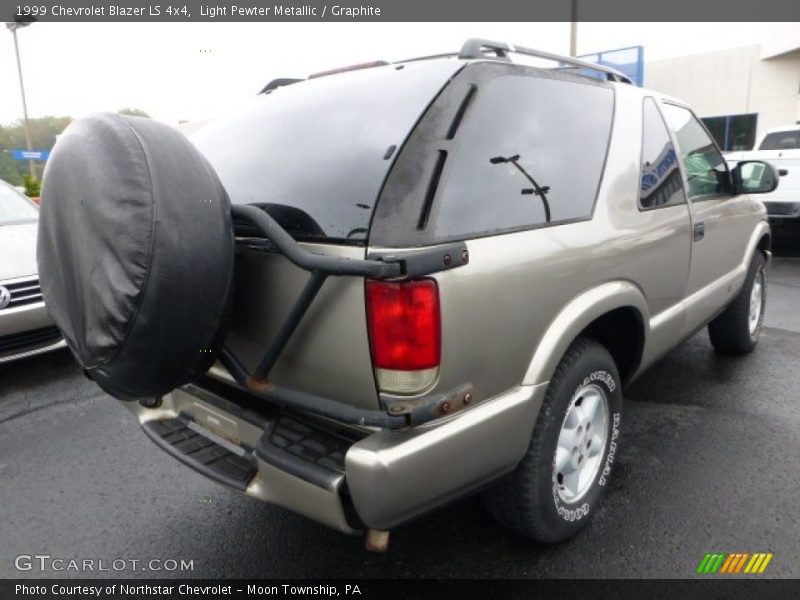 Light Pewter Metallic / Graphite 1999 Chevrolet Blazer LS 4x4