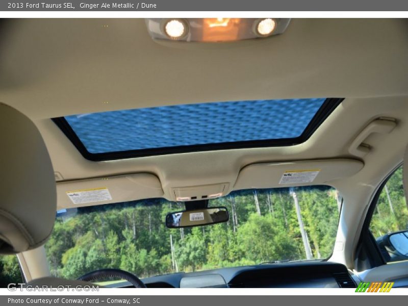 Ginger Ale Metallic / Dune 2013 Ford Taurus SEL