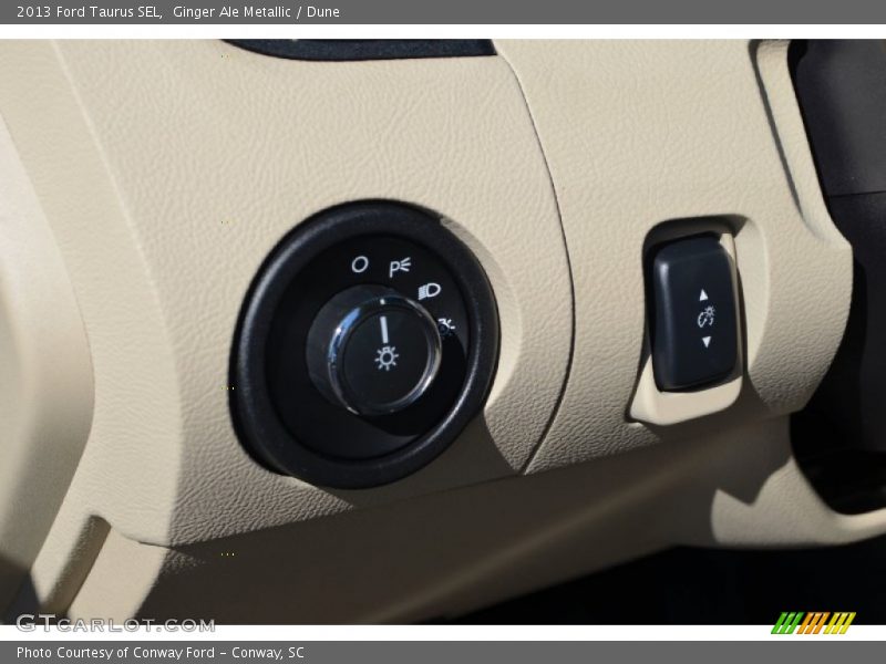 Ginger Ale Metallic / Dune 2013 Ford Taurus SEL