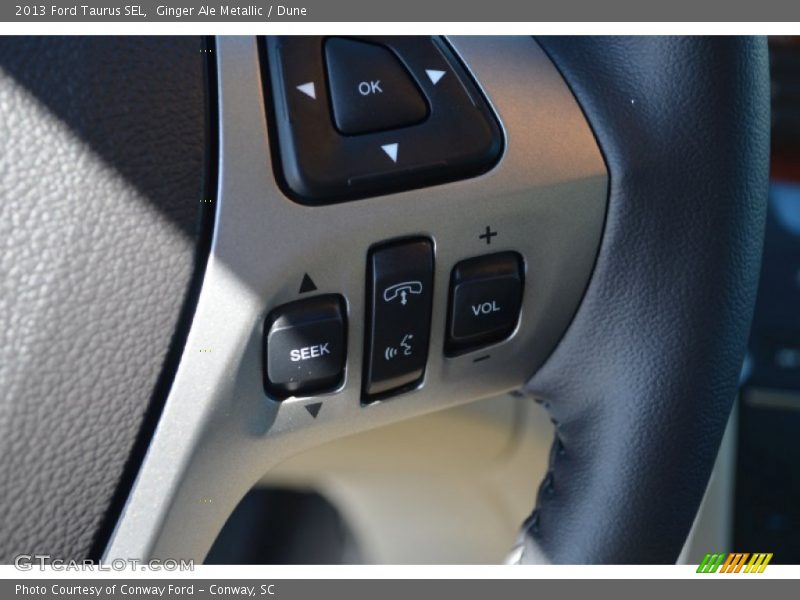 Ginger Ale Metallic / Dune 2013 Ford Taurus SEL