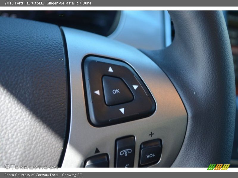 Ginger Ale Metallic / Dune 2013 Ford Taurus SEL