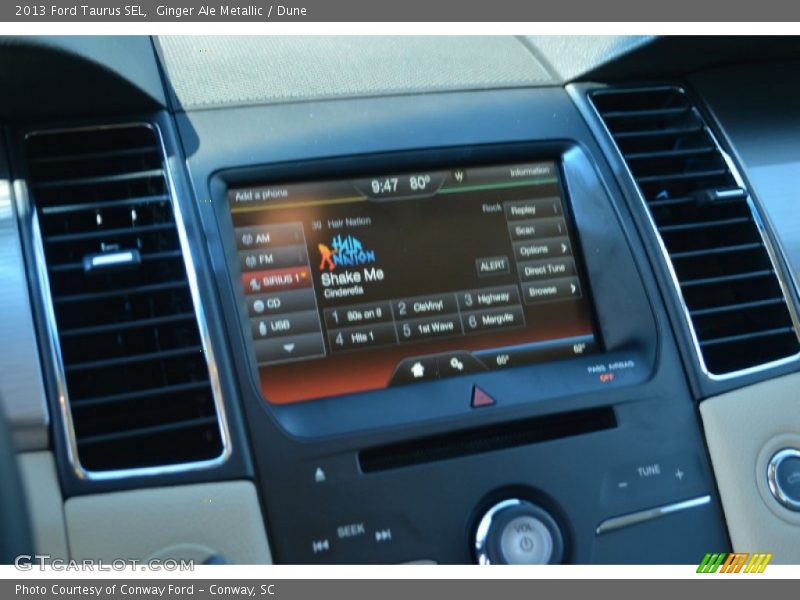 Ginger Ale Metallic / Dune 2013 Ford Taurus SEL