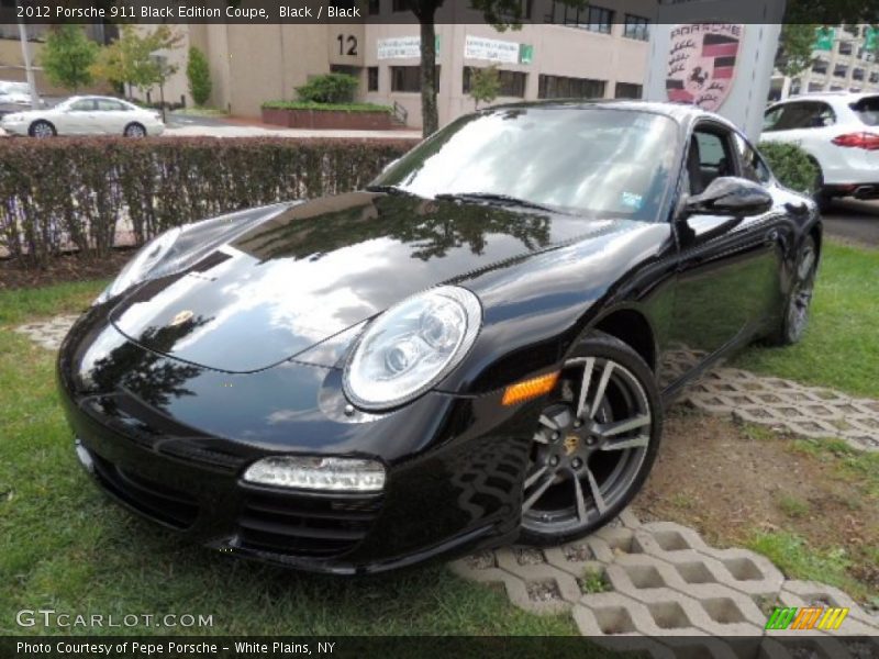 Black / Black 2012 Porsche 911 Black Edition Coupe