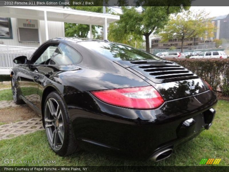 Black / Black 2012 Porsche 911 Black Edition Coupe
