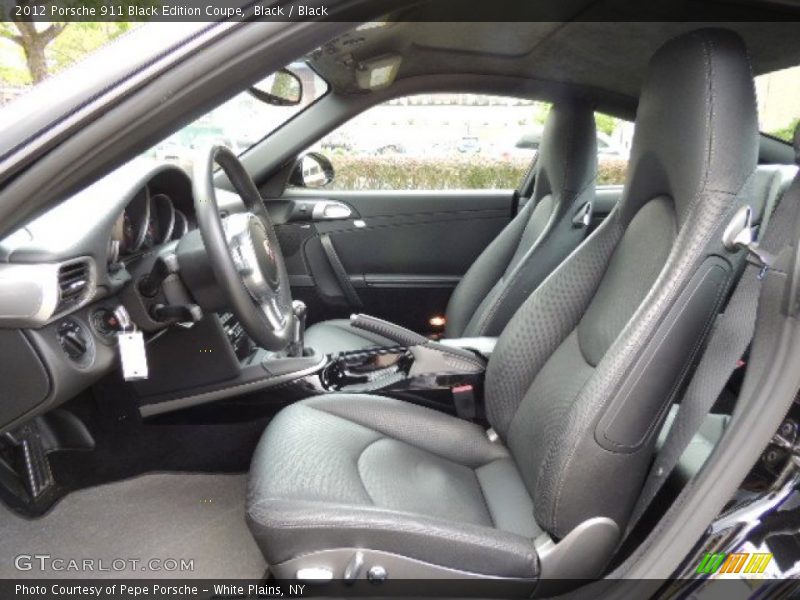  2012 911 Black Edition Coupe Black Interior