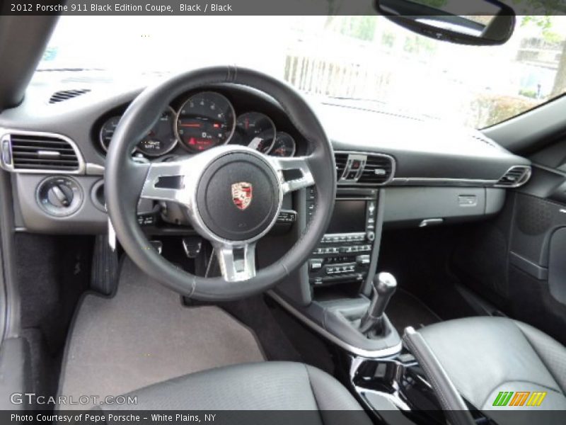  2012 911 Black Edition Coupe Black Interior