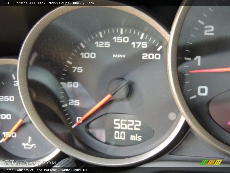 Black / Black 2012 Porsche 911 Black Edition Coupe
