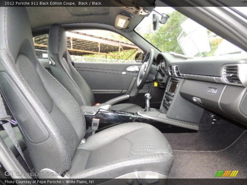  2012 911 Black Edition Coupe Black Interior