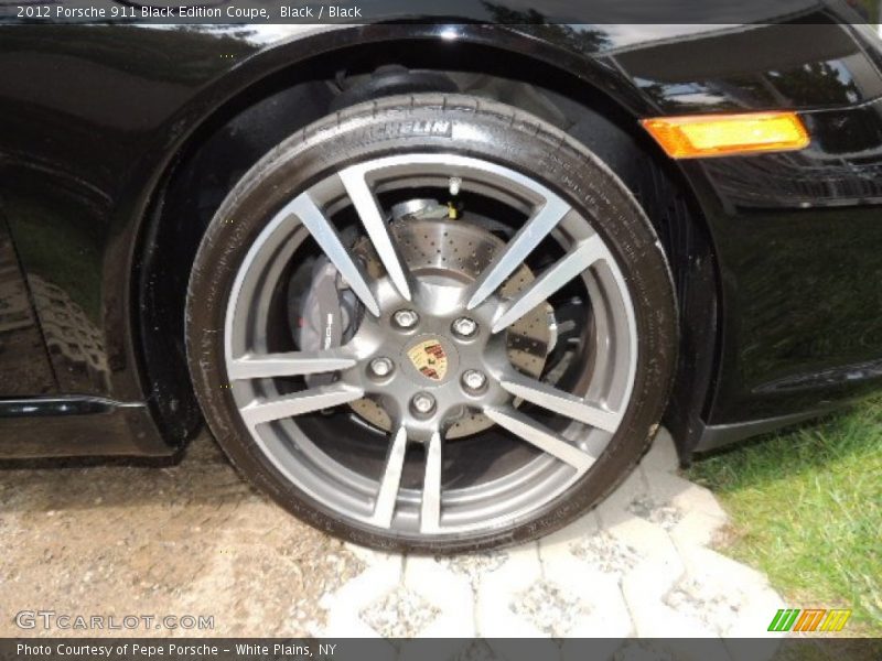  2012 911 Black Edition Coupe Wheel