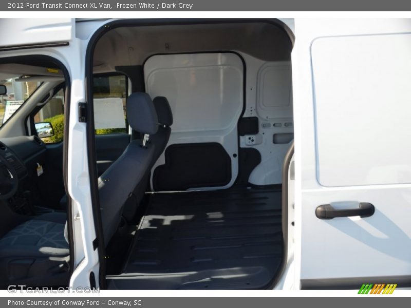 Frozen White / Dark Grey 2012 Ford Transit Connect XL Van