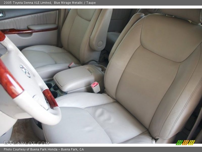 Blue Mirage Metallic / Taupe 2005 Toyota Sienna XLE Limited