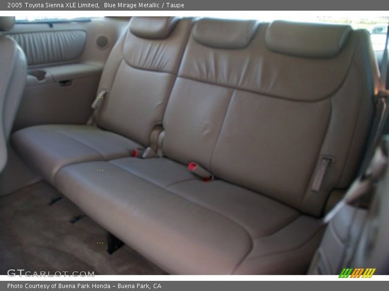 Blue Mirage Metallic / Taupe 2005 Toyota Sienna XLE Limited