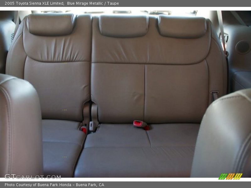 Blue Mirage Metallic / Taupe 2005 Toyota Sienna XLE Limited
