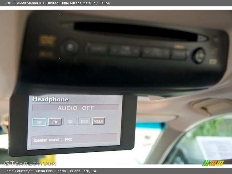 Blue Mirage Metallic / Taupe 2005 Toyota Sienna XLE Limited