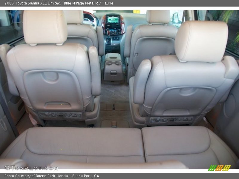 Blue Mirage Metallic / Taupe 2005 Toyota Sienna XLE Limited