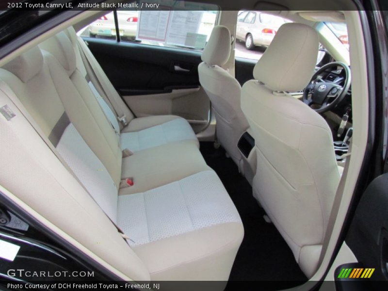 Attitude Black Metallic / Ivory 2012 Toyota Camry LE