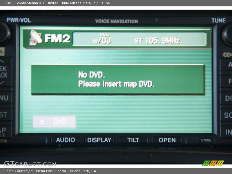 Blue Mirage Metallic / Taupe 2005 Toyota Sienna XLE Limited
