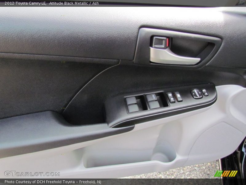 Attitude Black Metallic / Ash 2012 Toyota Camry LE