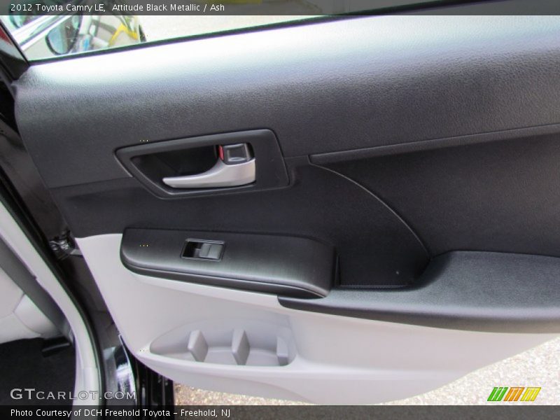 Attitude Black Metallic / Ash 2012 Toyota Camry LE