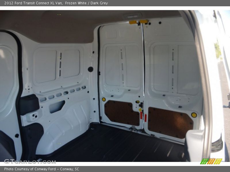 Frozen White / Dark Grey 2012 Ford Transit Connect XL Van