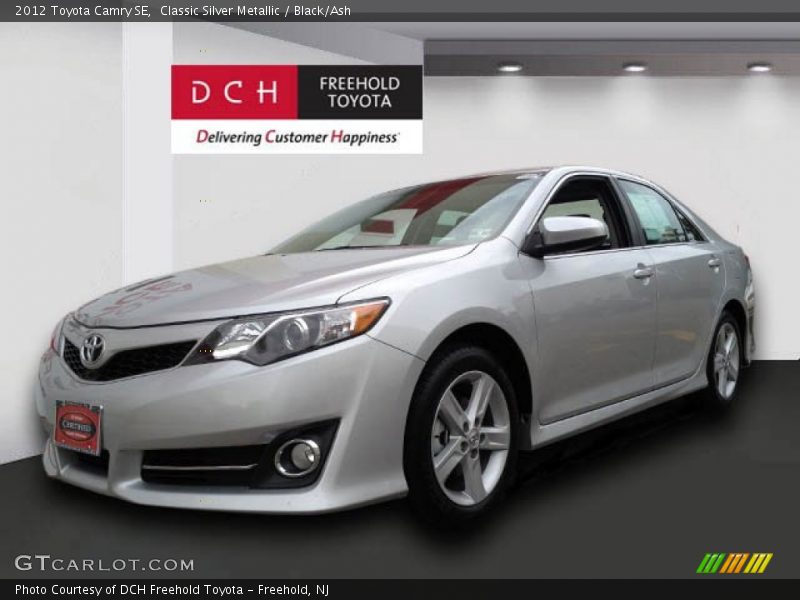Classic Silver Metallic / Black/Ash 2012 Toyota Camry SE