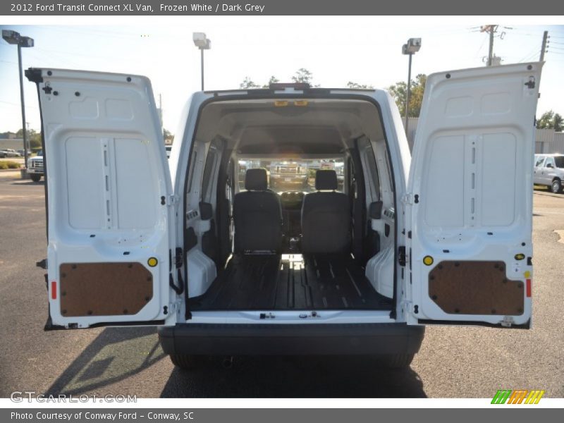 Frozen White / Dark Grey 2012 Ford Transit Connect XL Van