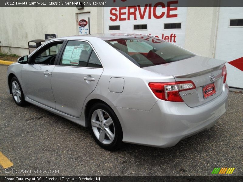 Classic Silver Metallic / Black/Ash 2012 Toyota Camry SE