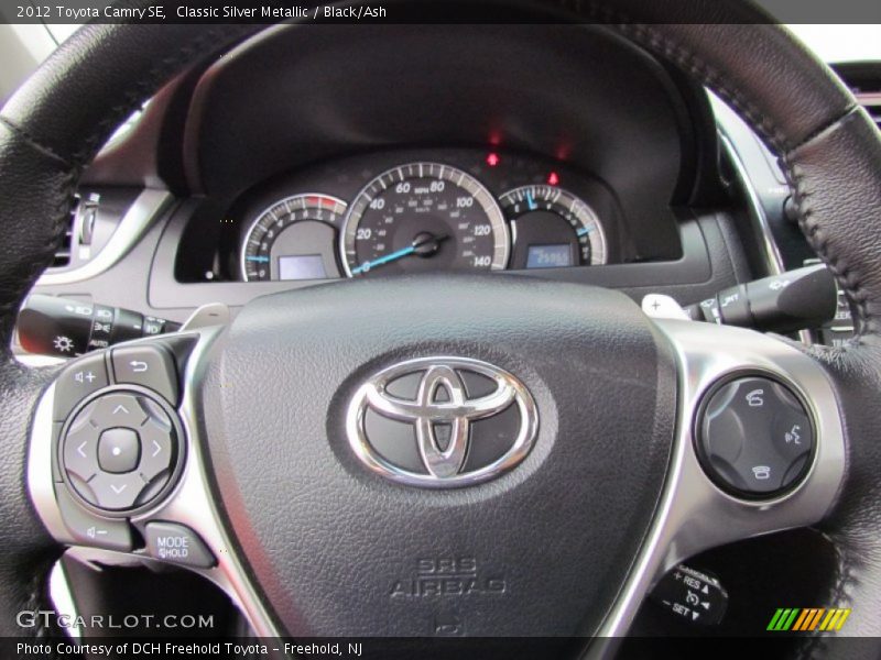 Classic Silver Metallic / Black/Ash 2012 Toyota Camry SE