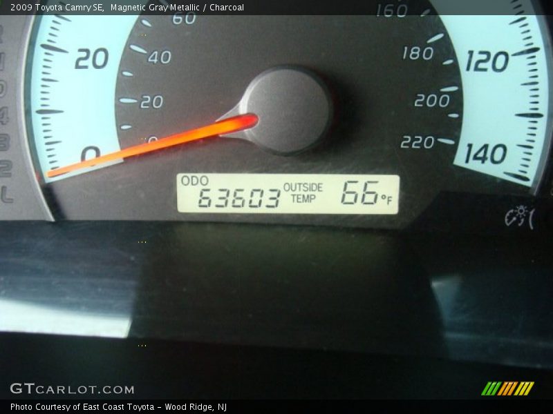 Magnetic Gray Metallic / Charcoal 2009 Toyota Camry SE