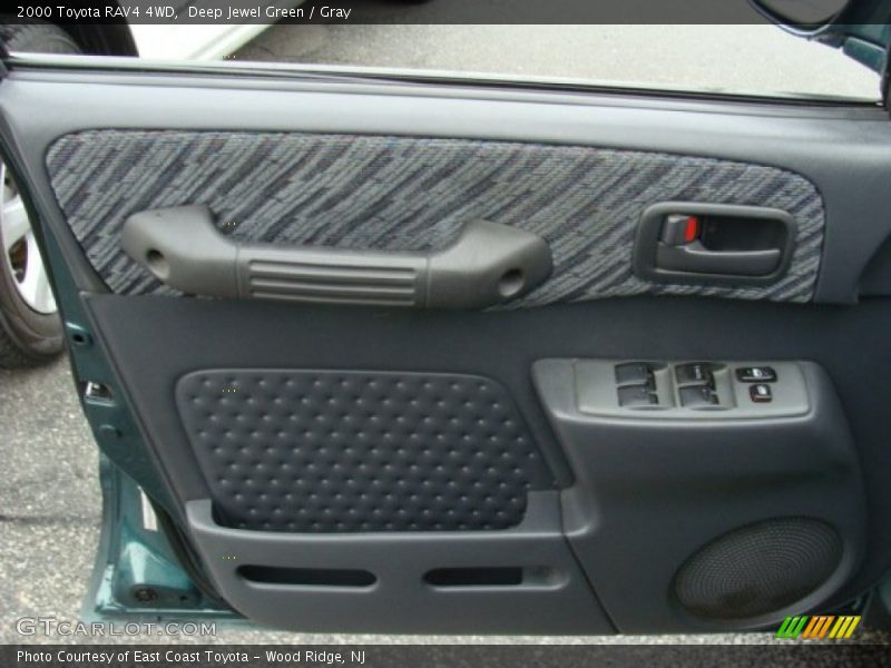 Deep Jewel Green / Gray 2000 Toyota RAV4 4WD