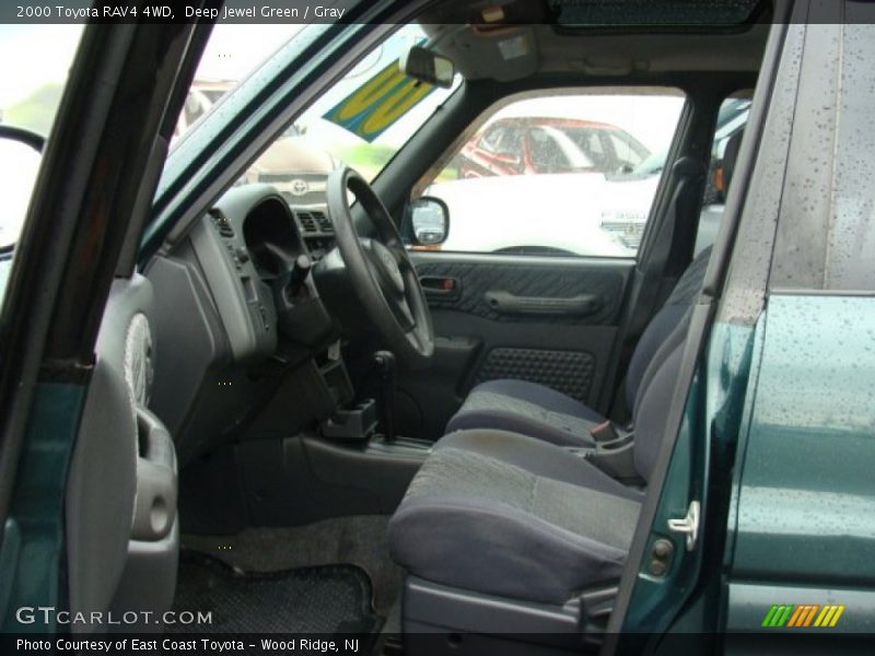 Deep Jewel Green / Gray 2000 Toyota RAV4 4WD