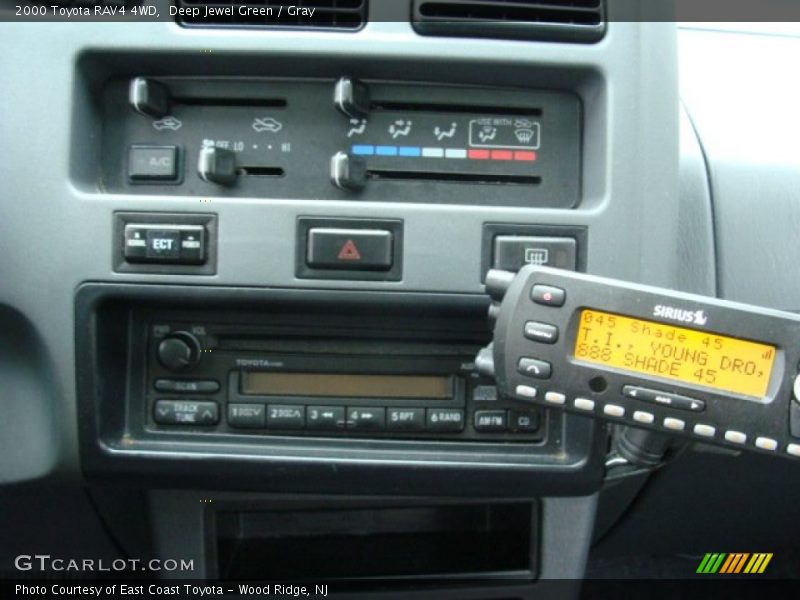 Deep Jewel Green / Gray 2000 Toyota RAV4 4WD