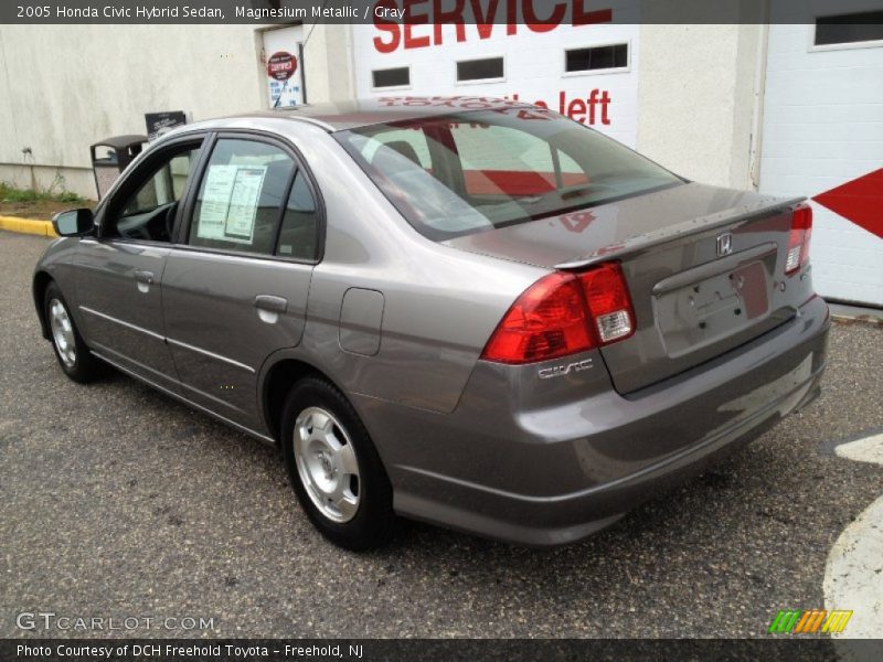 Magnesium Metallic / Gray 2005 Honda Civic Hybrid Sedan