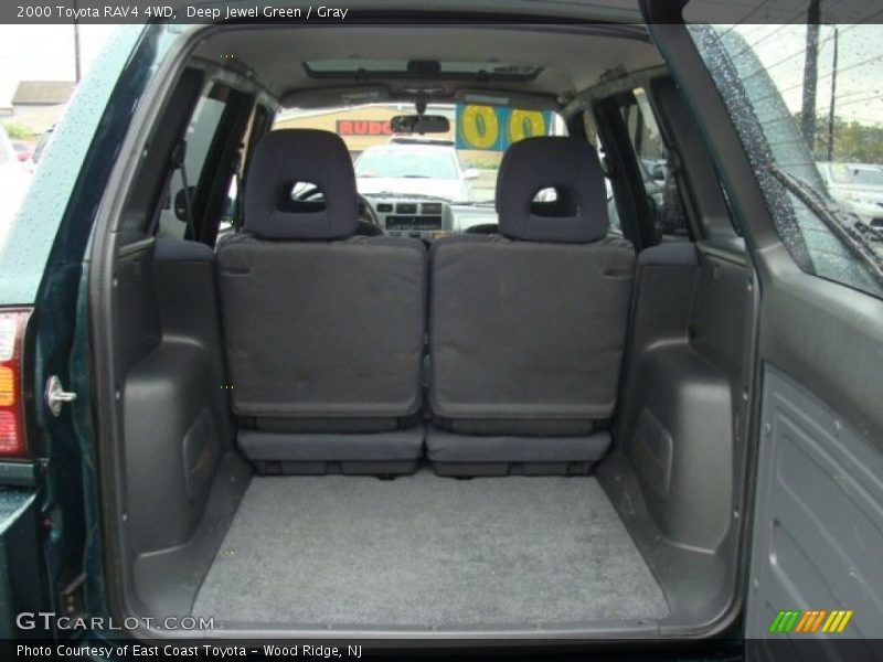 Deep Jewel Green / Gray 2000 Toyota RAV4 4WD